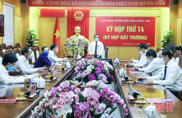 Kỳ họp thứ 14, HĐND tỉnh Hà Tĩnh khóa XVII bàn thảo nhiều chính sách quan trọng
