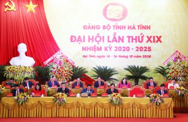 Đảm bảo an ninh trật tự Đại hội Đảng bộ tỉnh Hà Tĩnh  lần thứ XIX