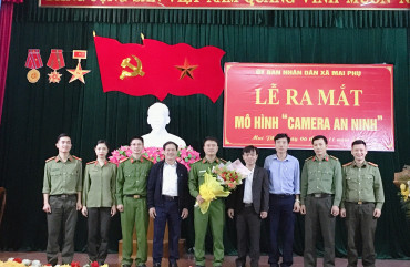 Xã Mai Phụ, Lộc Hà ra mặt mô hình "Camera an ninh"