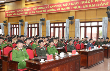 Đảng bộ Công an tỉnh học tập, quán triệt Nghị quyết Đảng bộ tỉnh Hà Tĩnh lần thứ XIX