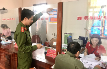 Công an Can Lộc tăng cường công tác phòng, chống tội phạm lừa đảo