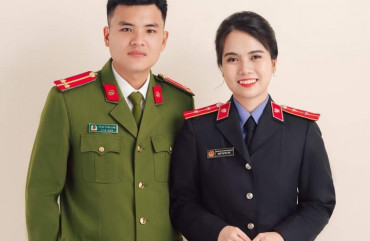 Cán bộ Công an huyện Hương Khê hoãn cưới để phòng, chống dịch COVID-19