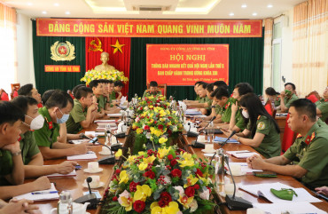 Đảng ủy Công an Trung ương thông báo nhanh kết quả Hội nghị Trung ương 5 khóa XIII