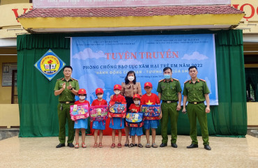 Tuyên truyền phòng chống tội phạm xâm hại trẻ em trên địa bàn huyện Thạch Hà