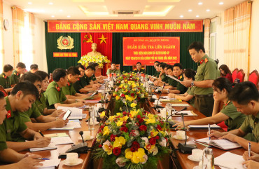 Công an và Quân sự tăng cường phối hợp thực hiện Nghị định số 03 của Chính phủ