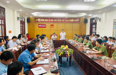 Công bố kết luận kiểm tra công tác bí mật nhà nước tại huyện Lộc Hà