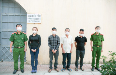 Hương Sơn: Huy động 100 cán bộ, chiến sĩ triệt phá 3 đường dây lô đề, khởi tố 17 đối tượng