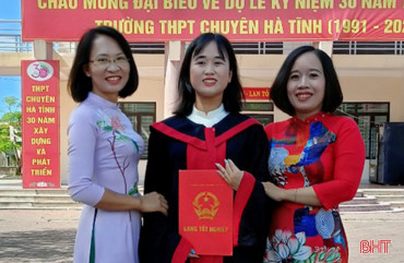 Nữ sinh miền núi Hà Tĩnh xuất sắc trúng tuyển Học viện An ninh nhân dân