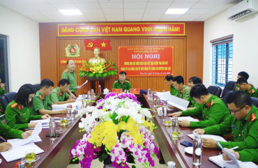 Ban Thường vụ Đảng ủy Công an tỉnh thông báo kết quả kiểm tra đối với đơn vị Công an huyện Can Lộc
