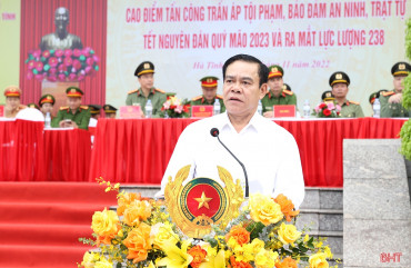 UBND tỉnh Hà Tĩnh chỉ thị thực hiện đợt cao điểm tấn công, trấn áp tội phạm