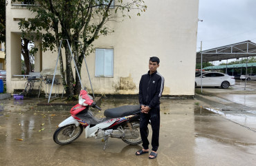 Khởi tố đối tượng trộm xe máy trên địa bàn huyện Cẩm Xuyên