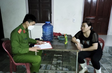 Công an huyện Lộc Hà xử phạt 7 triệu đồng đối với trường hợp giết mổ lợn tại nhà