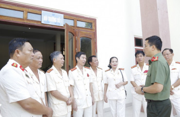 Phát huy vai trò Công an hưu trí trong đảm bảo an ninh, trật tự tại Hà Tĩnh