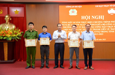 Phát huy hiệu quả phong trào Toàn dân bảo vệ an ninh Tổ quốc trên địa bàn Can Lộc