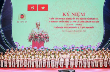 75 năm CAND thực hiện Lời kêu gọi thi đua ái quốc của Chủ tịch Hồ Chí Minh