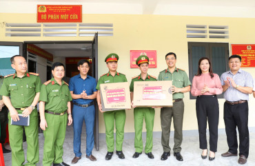 Giám đốc Công an tỉnh kiểm tra công tác đảm bảo ANTT trên địa bàn Hương Khê, Vũ Quang