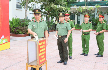 Công an Hà Tĩnh: Phát động học tập tấm gương dũng cảm hy sinh của CBCS Công an tỉnh Đăk Lắk và Lâm Đồng