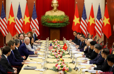 Nâng tầm quan hệ Việt Nam – Hoa Kỳ lên Đối tác Chiến lược Toàn diện vì hòa bình, hợp tác và phát triển bền vững