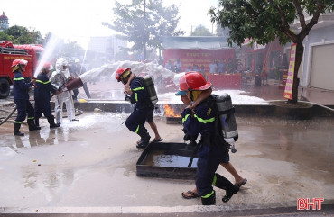 Đăng ký để trải nghiệm hoạt động phòng cháy, chữa cháy ở Hà Tĩnh
