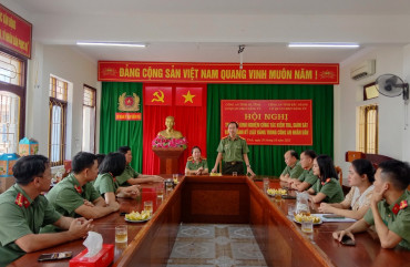 Trao đổi kinh kinh nghiệm giữa UBKT Đảng ủy Công an Bắc Giang với UBKT Đảng ủy Công an tỉnh