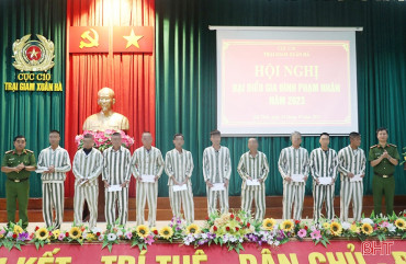Trại giam Xuân Hà hội nghị gặp gỡ gia đình phạm nhân