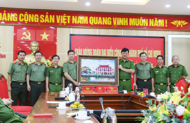 Thắt chặt quan hệ, phối hợp giữa Công an Hà Tĩnh với Công an TP Hồ Chí Minh