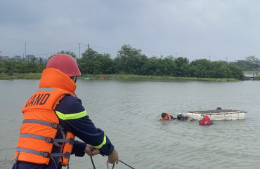Từ tin báo của người dân, nỗ lực tìm kiếm nạn nhân bị đuối nước