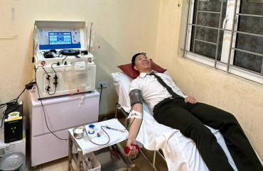 Bí thư đoàn kịp thời hiến máu cứu bệnh nhân qua cơn nguy kịch