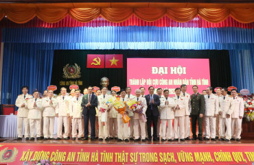 Đại tá Trần Văn Lợi được bầu giữ chức Chủ tịch Hội Cựu Công an nhân dân tỉnh Hà Tĩnh
