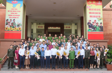Công an tỉnh gặp mặt nhân kỷ niệm 69 năm Ngày Thầy thuốc Việt Nam