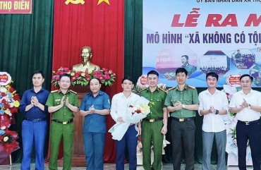 Ra mắt mô hình “Xã không có tội phạm ma túy” ở Vũ Quang