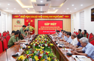 Phát huy vai trò Hội Cựu Công an nhân dân tỉnh Hà Tĩnh trong đảm bảo ANTT tại cơ sở
