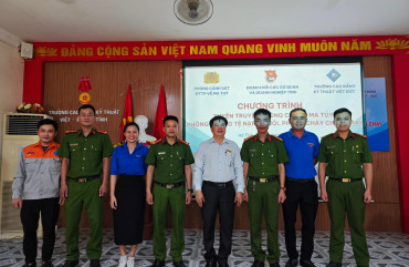 Tuyên truyền phòng chống ma túy tại Trường Cao đẳng nghề Việt Đức