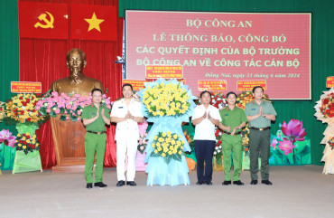 Đại tá Nguyễn Hồng Phong giữ chức vụ Giám đốc Công an Đồng Nai