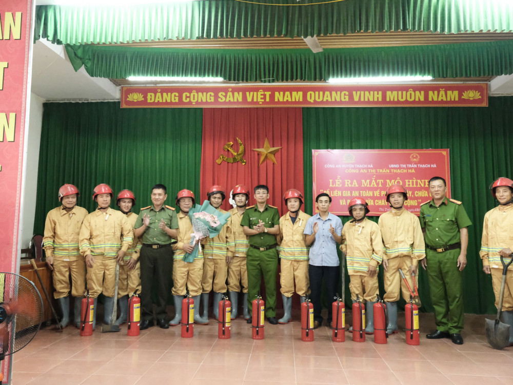 TP HCM Ra mắt mô hình Tổ liên gia an toàn PCCC điểm chữa cháy công cộng  tại quận Tân Phú