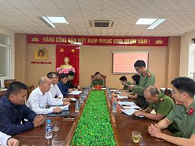 Công bố quyết định thanh tra về công tác chấp hành quy định liên quan đến phòng cháy chữa cháy