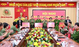 Khen thưởng các tập thể có thành tích xuất sắc trong công tác đảm bảo ANTT Dự án trọng điểm trên địa bàn