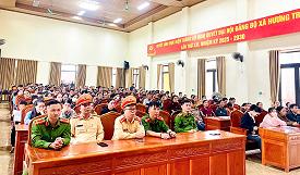 Xã Phúc Trạch Khai giảng lớp đào tạo lái xe mô tô hạng A1 cho hơn 250 học viên